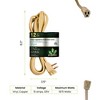 GoGreen Power (GG-25612) 14/3 3' SPT A/C Extension Cord - Beige, 4-Pack - 2 of 4