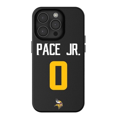 Keyscaper NFL Minnesota Vikings Players Game Tactic MagSafe Compatible Cell Phone Case for Apple iPhone
