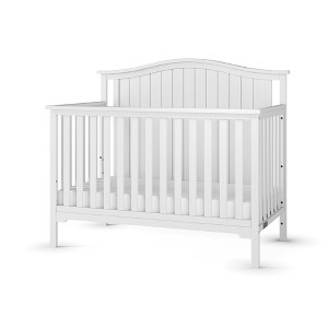 Child Craft Hampton Arch 4-in-1 Convertible Crib, Converts to Day Bed, Toddler Bed and Full Size Bed, 3 Mattress Positions, Baby Safe Finish - 1 of 4