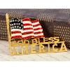 Anna-Kaci Crystal Rhinestone 4th of July American USA Flag Patriotic Pin Brooch - 3 of 4
