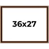 PosterPalooza | Weathered Gold Picture Frame - UV Acrylic, Backing Board, Hanging Hardware Included - 2 of 4