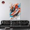 Notoriart Colorful Splatter Sneaker Wall Art Unframed - 2 of 4