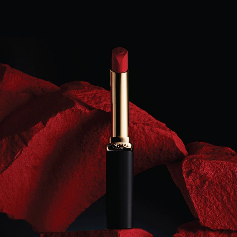 L'Oreal Paris Colour Riche Voluminous Matte Lipstick - 0.06oz, 3 of 10