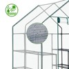Karl Home | 56 in. W x 56 in. D x 77 in. H PE-Covered Portable Greenhouse - 2 of 4