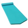 California Sun Luxury Vinyl-Dipped Pool Float with Built-in Pillow – Soft Closed-Cell Foam Lounger for Adults, Unsinkable Water Mat - 3 of 4
