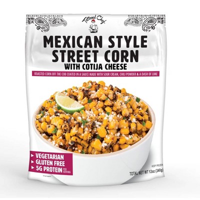 Tattooed Chef Frozen Mexican Style Street Corn -12oz