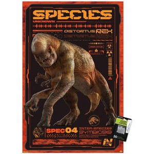 Trends International Jurassic World: Rebirth (2025) - Distortus Rex Unframed Wall Poster Prints - 1 of 4