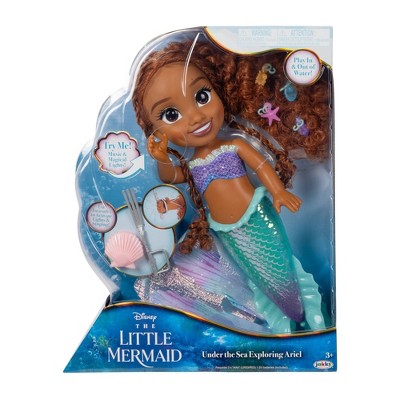 Disney The Little Mermaid Under the Sea Exploring Ariel 14&#34; Large Doll