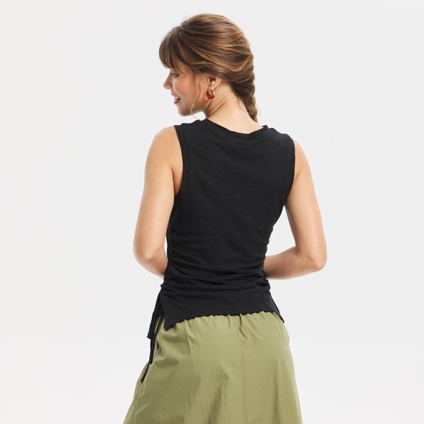 Top de tirantes ajustable con lazo lateral para mujer - Universal Thread™ 3