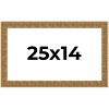 PosterPalooza | Sculpted Black Picture Frame - UV Acrylic, Backing Board, Hanging Hardware Included - 2 of 4