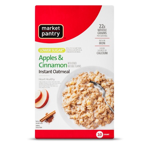 Apples Cinnamon Instant Oatmeal 10 Ct Market Pantry Target