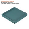 Unique Bargains Indoor Ceramic Square Plant Pot Saucers Tray 2 Pcs - 3 of 4