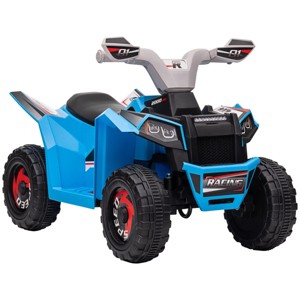 TopComfy Baby Walkers Kids ATV Quad Car, Four Wheeler for Kids with Forward Backward Function, Wear Resistant Wheels, Blue, 26.2"*15"*11.8" - 1 of 4