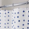 Dotty Shower Curtain - Allure Home Creations: Polyester Fabric, Buttonhole Top, Machine Washable - 3 of 4