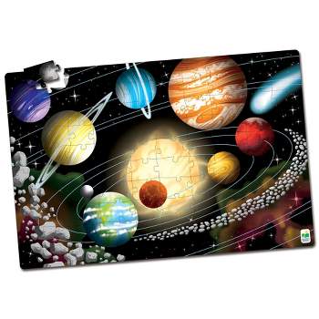 The Learning Journey Puzzle Doubles! Glow in the Dark! Space (100 pieces)