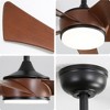 TOBILI 52 Inch Ceiling Fan with 22W LED Light and 5 ABS Blades for Bedroom - 3 of 4