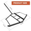 Drag Harrow, 66" Width Tow Behind Drag Harrow with Adjustable Bars & Pin Hitch, Support Up to 50 Lbs, Tractor Driveway Harrow for ATVs, UTVs, Garden - 2 of 4