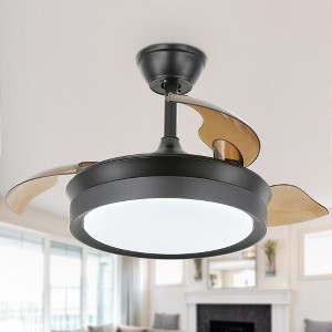 Bella Depot 36" Modern Ceiling Fan with LED Light and Remote - 1 of 4