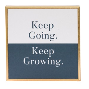 Keep Going Quotable Canvas Tabletop Décor - 1 of 2