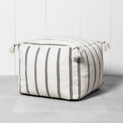 target white ottoman