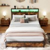 Safstar Queen Size LED Bed Frame w/2-Tier Storage Headboard & 4 Drawers Charging Station - 4 of 4