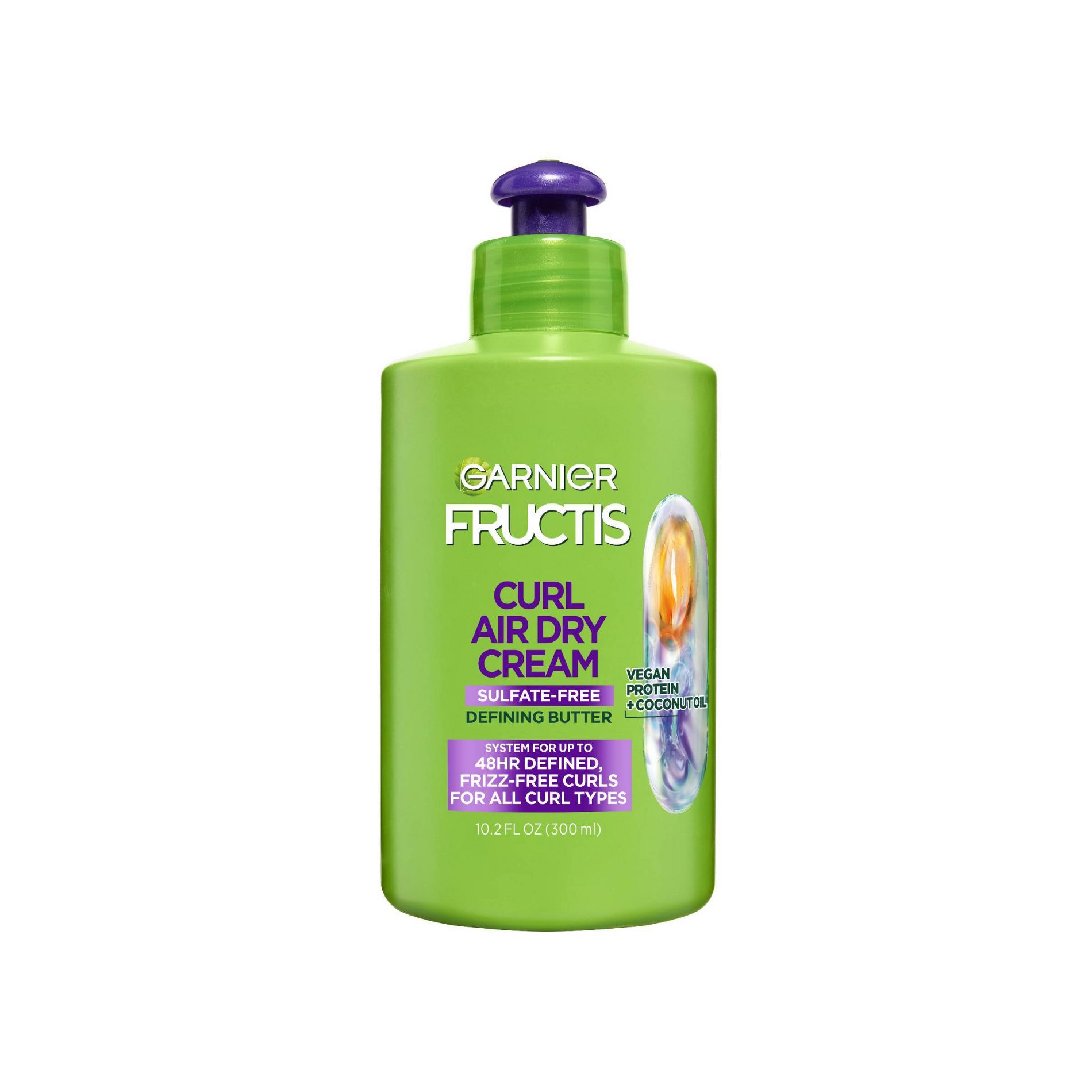 Garnier Fructis Triple Nutrition Curl Nourish Butter Cream leave-In Treatment - 10.2 fl oz