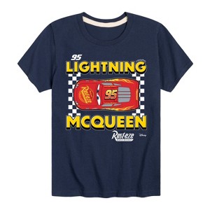 Boys' - Cars - Lightning McQueen 95 Rust-Eze Short Sleeve Graphic T-Shirt - 1 of 4
