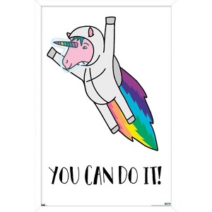 Trends International Well This Is Awkward - Uninaut Framed Wall Poster Prints - 1 of 4