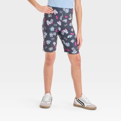Girls' Hello Kitty Bike Shorts - Black
