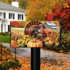 Briarwood Lane Fall Thanksgiving Mailbox Cover  - Standard Size - Wild Turkey and Pumpkins For Thanksgiving Mailbox Cover - 2 of 3