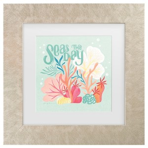 Trademark Fine Art - Gia Graham Under the Sea II Matted Framed Art - 1 of 4