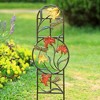 SPI Home Narrow Dragonfly Trellis – 34.5" Cast Aluminum Outdoor Garden Accent with Vertical Design and Nature-Inspired Detail - 3 of 4