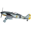 Focke-Wulf FW 190A-4 Fighter Aircraft "Major Siegfried Schnell, Luftwaffe, JG2, France" (1943) 1/72 Diecast Model by JC Wings - 2 of 4