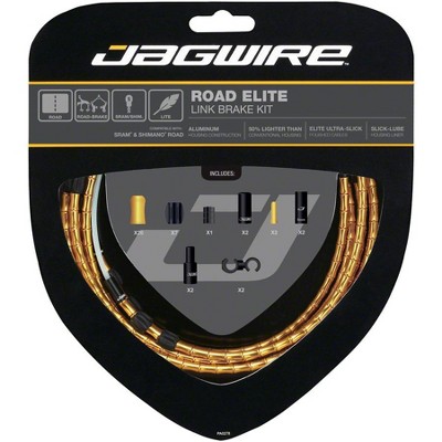 Jagwire Road Elite Link Brake Kit Brake Cable & Housing Set