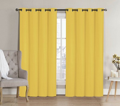 GoodGram 2 Pack Hotel Thermal Grommet 100% Blackout Window Curtain Panels