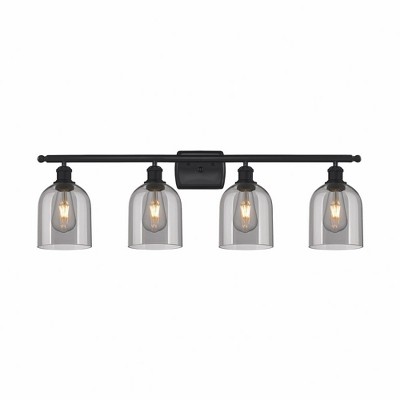 Bella - 4 Light Bath Vanity In Industrial Style-10.5 Inches Tall and 35.5 Inches Wide