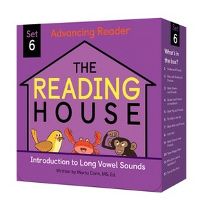 The Reading House Set 6: Introduction to Long Vowel Sounds - (Mixed Media Product) - 1 of 1
