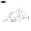 Unique Bargains Stainless Steel Semi-circular Strainers Corrosion-resistant Oil Drain Rack - 2 of 4