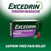 Excedrin Tension Head Ache Pain Reliever Caplets - Acetaminophen ...