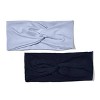 Kitsch-Mass Recycled Fabric Wide Twist Headbands - Garden Bouquet - 2ct - 2 of 4