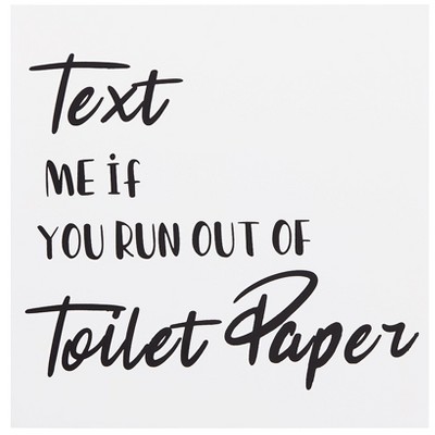 The Lakeside Collection Bathroom Wall Art - Text