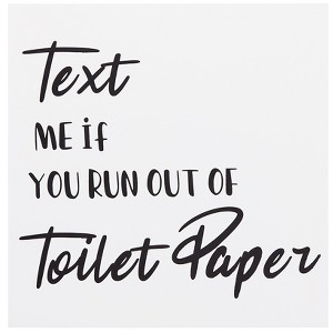 The Lakeside Collection Bathroom Wall Art - Text - 1 of 2