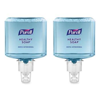 PURELL HEALTHY SOAP 0.5% BAK Antimicrobial Foam, For ES4 Dispensers, Light Citrus Floral, 1,200 mL, 2/Carton