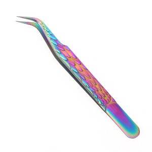 Unique Bargains Unique Bargains Women's Durable Lash Tweezers Assorted Color 1 Pc - 1 of 3