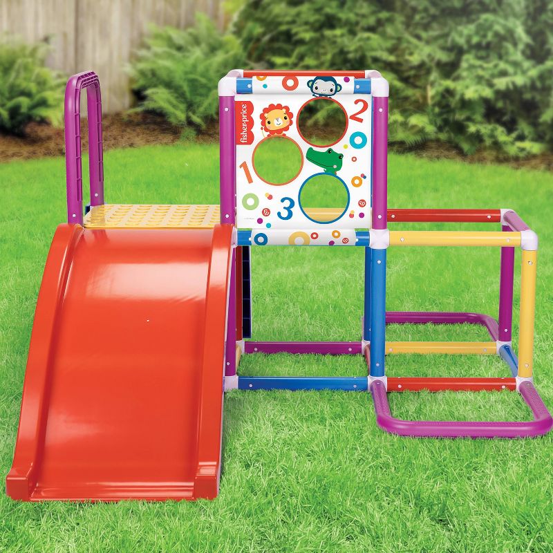Fisher Price Climbing Jungle Gym Play Set with Toss Game, 5 of 14