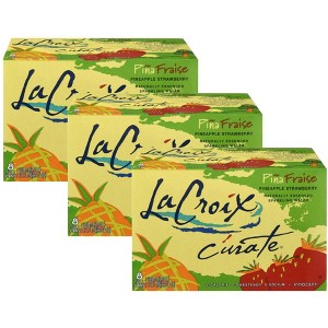 Lacroix Sparkling Water Pineapple Strawberry - Case of 3/8 pack, 12 fz - 1 of 4