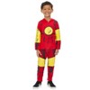 Marvel Avengers Captain America Zip Up Cosplay Coverall Toddler - 4 of 4