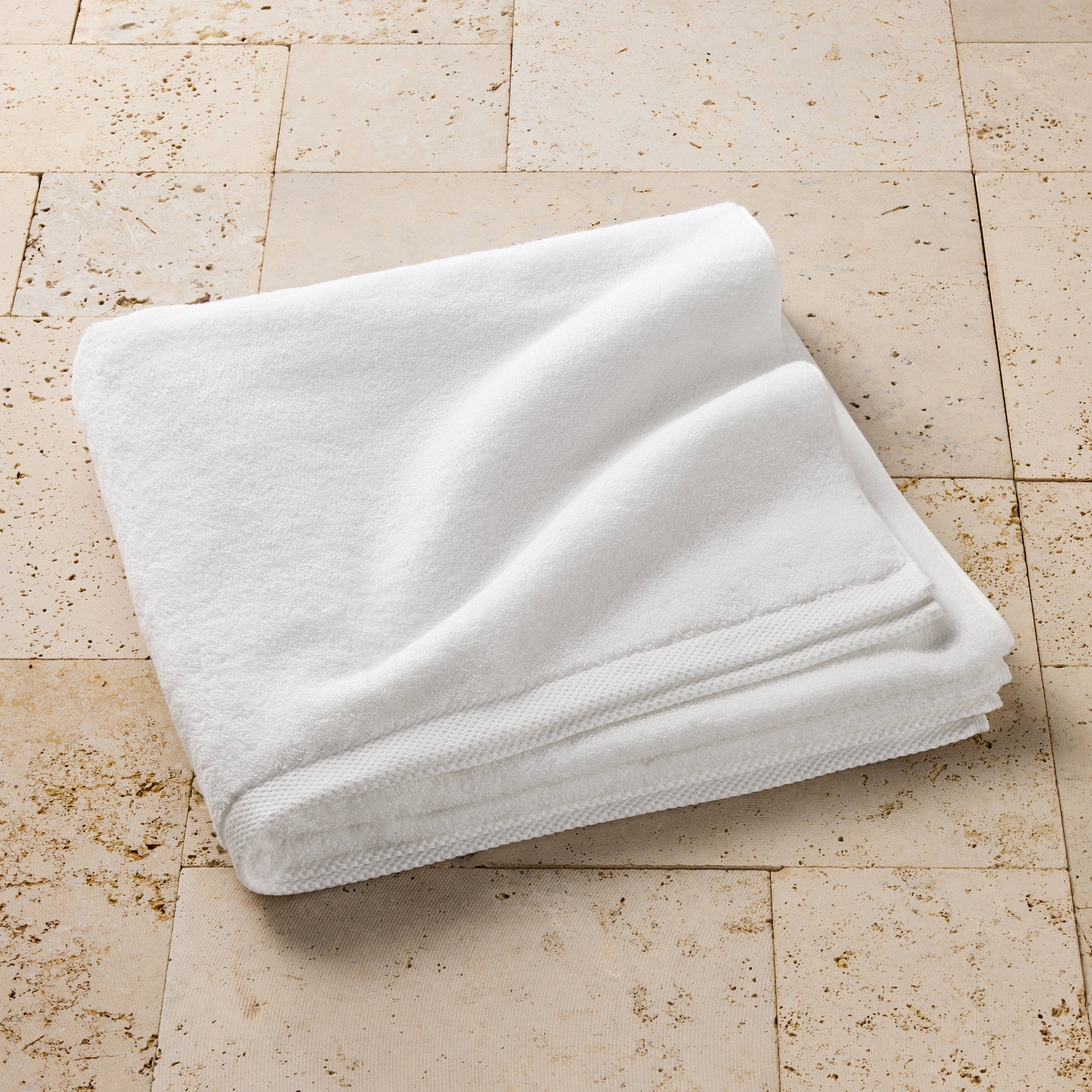 Organic Bath Sheet White - Casaluna™