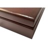 WE Games Wooden Valet Box - Mahogany Stain (Made in USA) - 4 of 4