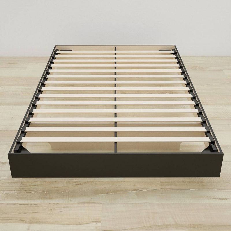 Nexera Twin Platform Bed Frame Black, 1 of 4
